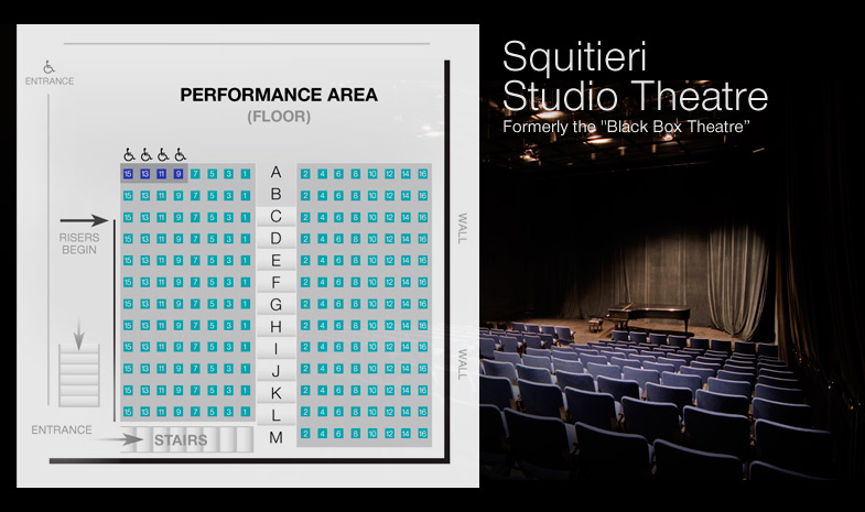 Squitieri Studio Theatre Seating Chart
