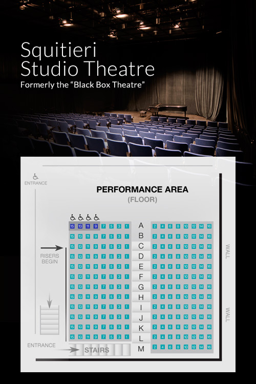 Squitieri Studio Theatre Seating Chart